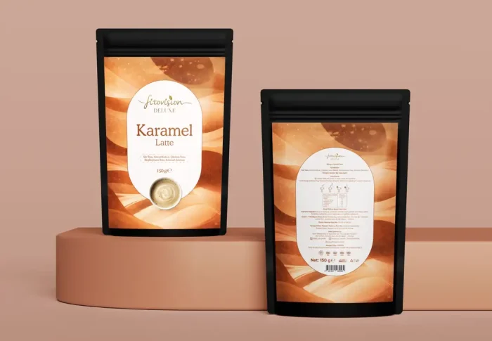 Fitovision Karamel Aromalı Latte - Görsel 2